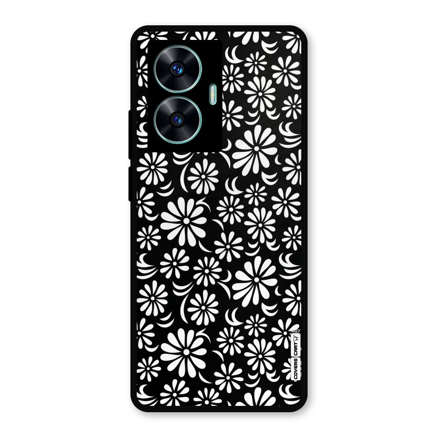 Sea Shell Abstract Art Metal Back Case for Realme Narzo N55
