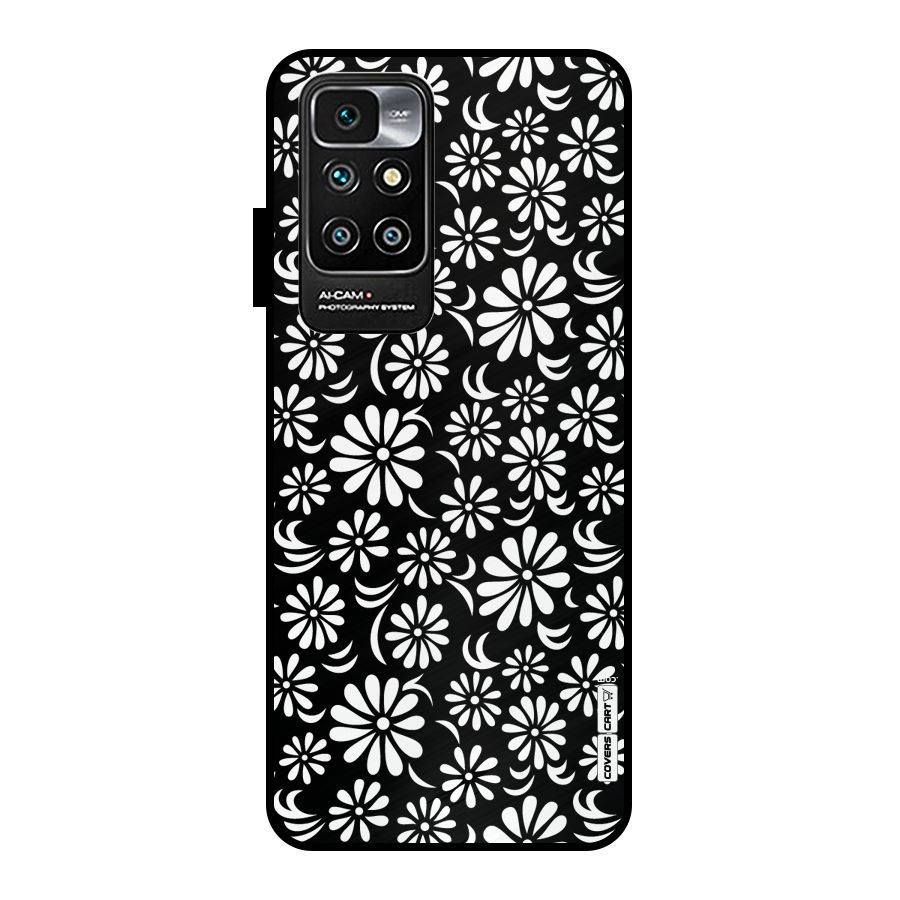 Sea Shell Abstract Art Metal Back Case for Redmi 10 Prime