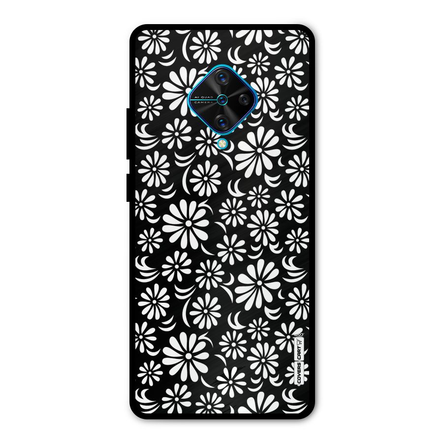 Sea Shell Abstract Art Metal Back Case for Vivo S1 Pro