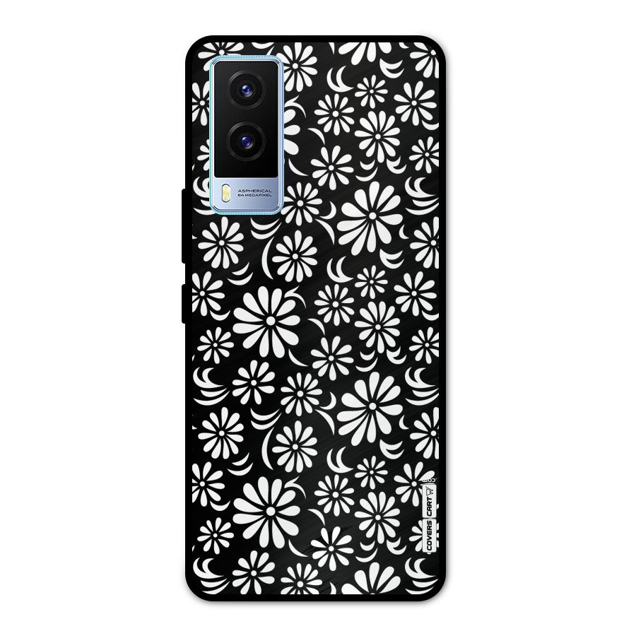 Sea Shell Abstract Art Metal Back Case for Vivo V21e 5G