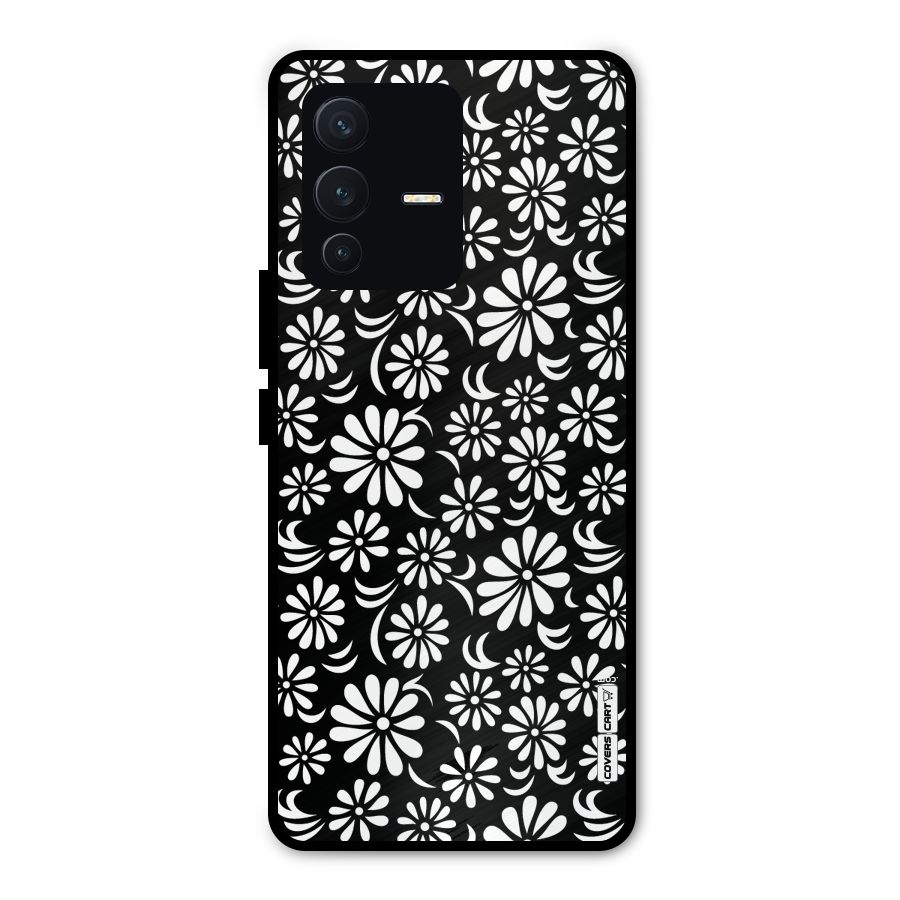Sea Shell Abstract Art Metal Back Case for Vivo V23 Pro