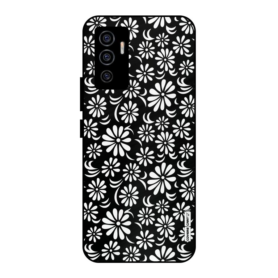 Sea Shell Abstract Art Metal Back Case for Vivo V23e
