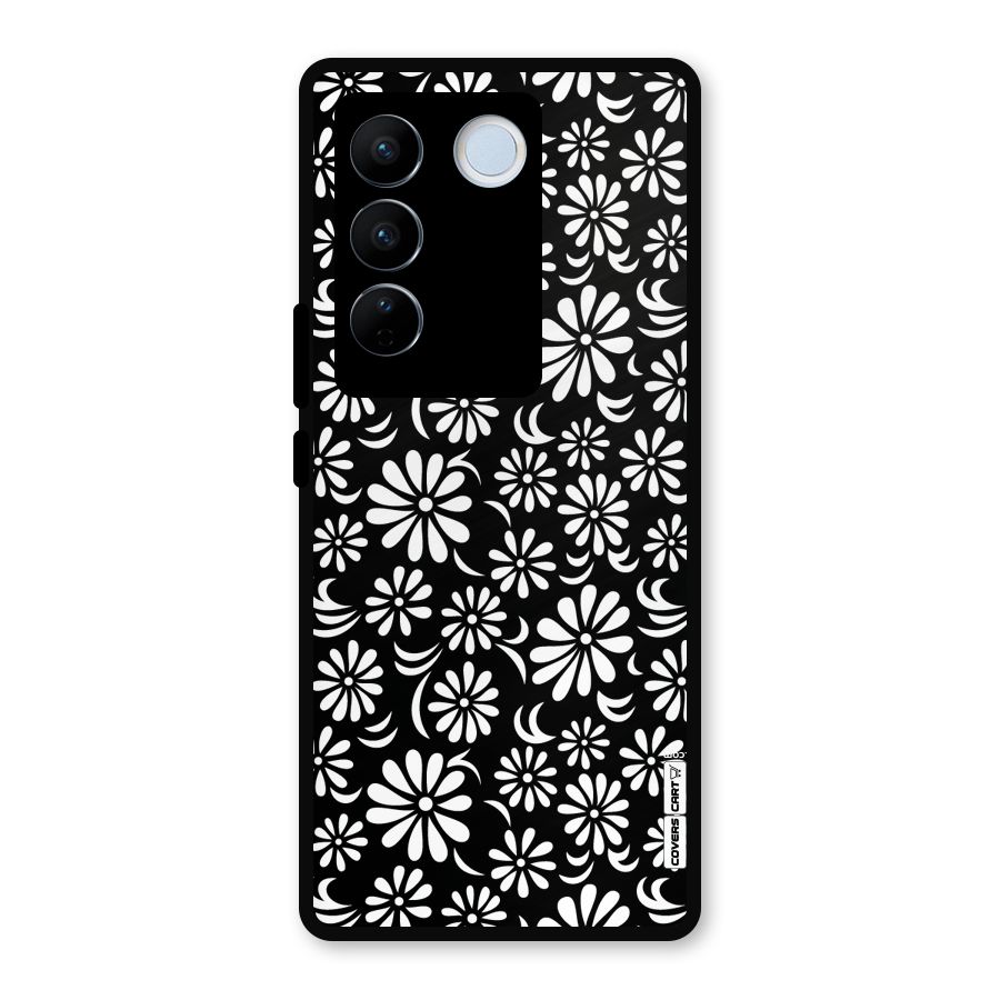 Sea Shell Abstract Art Metal Back Case for Vivo V27