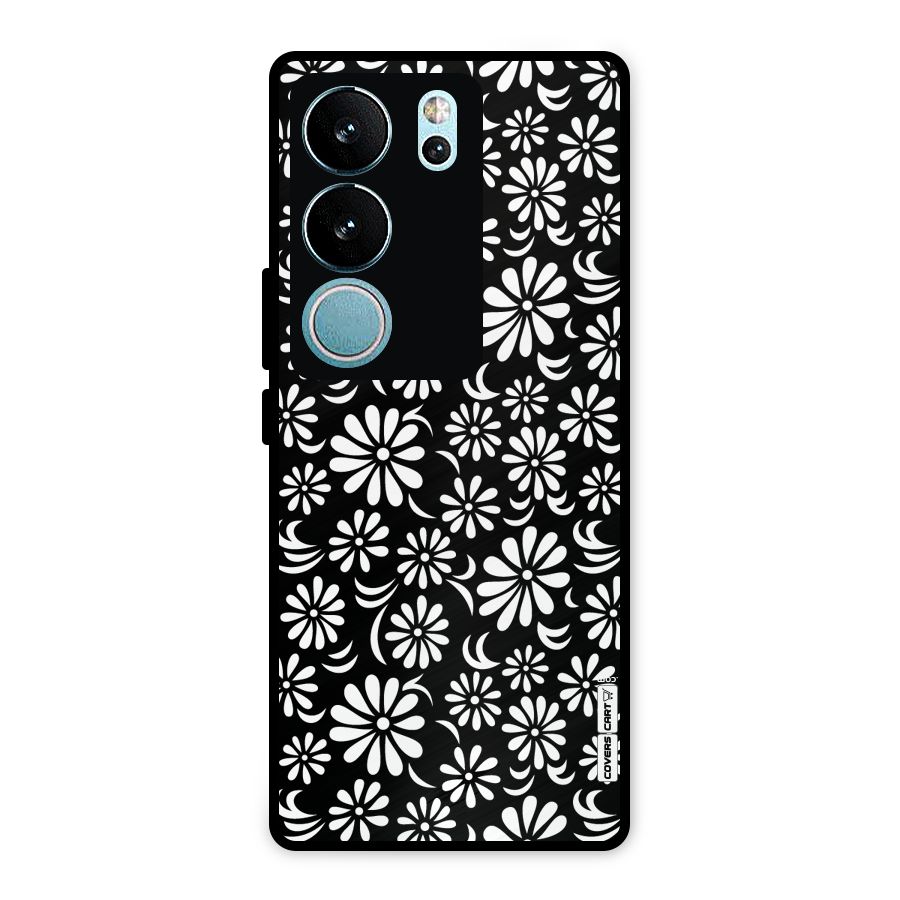 Sea Shell Abstract Art Metal Back Case for Vivo V29
