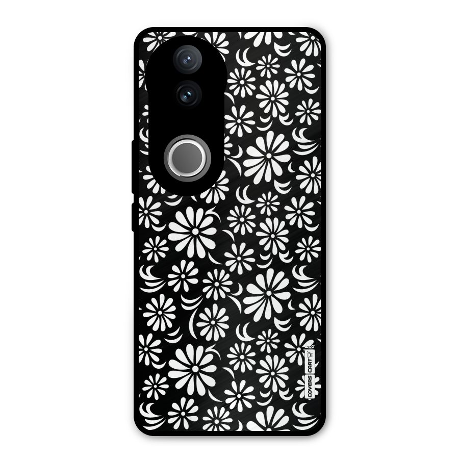Sea Shell Abstract Art Metal Back Case for Vivo V50e