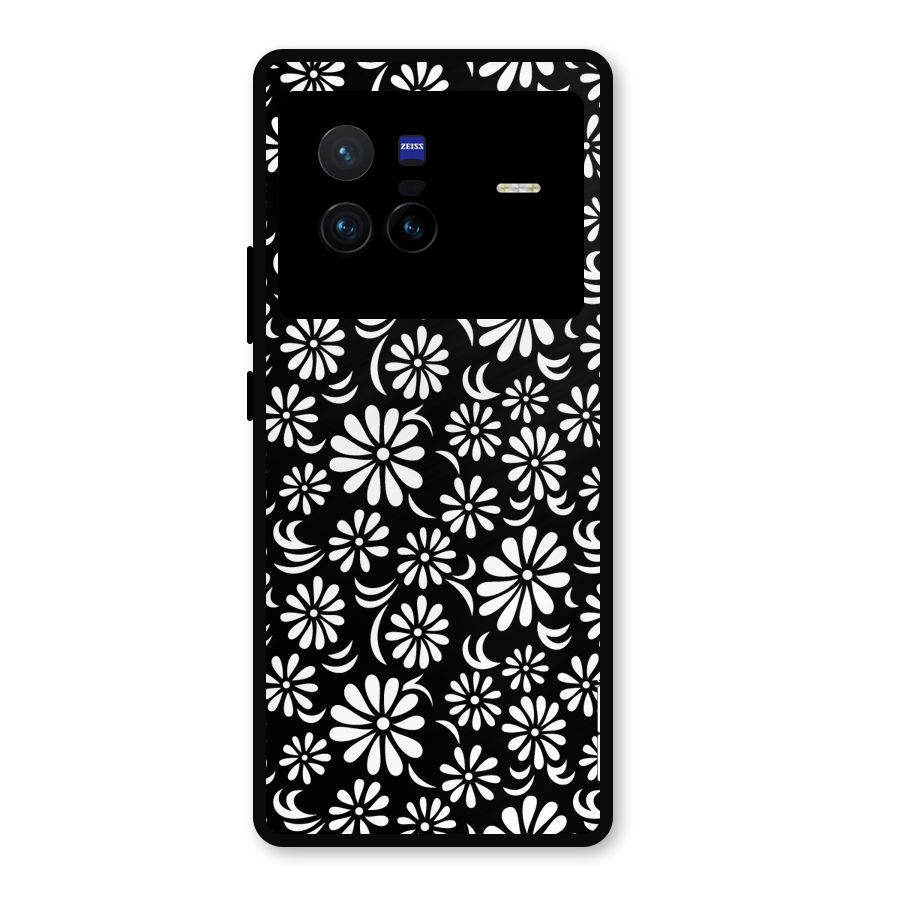 Sea Shell Abstract Art Metal Back Case for Vivo X80
