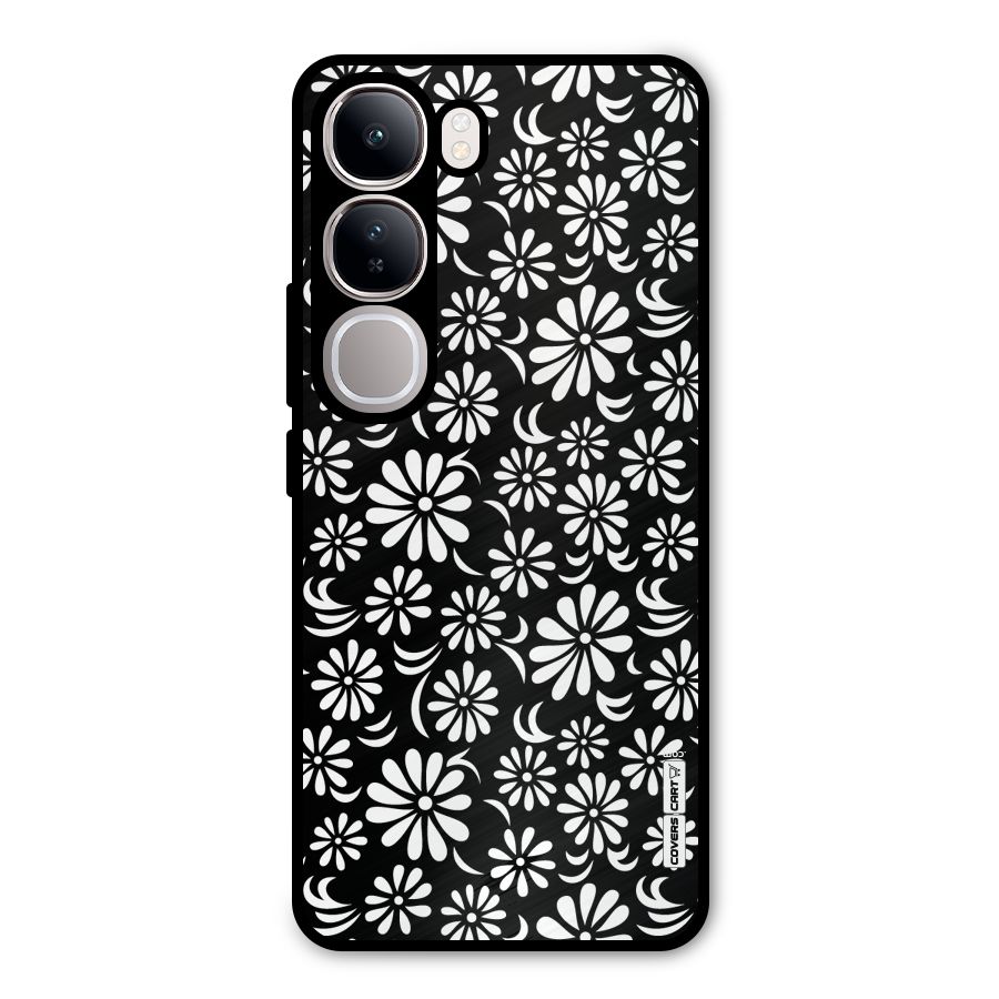 Sea Shell Abstract Art Metal Back Case for Vivo Y300
