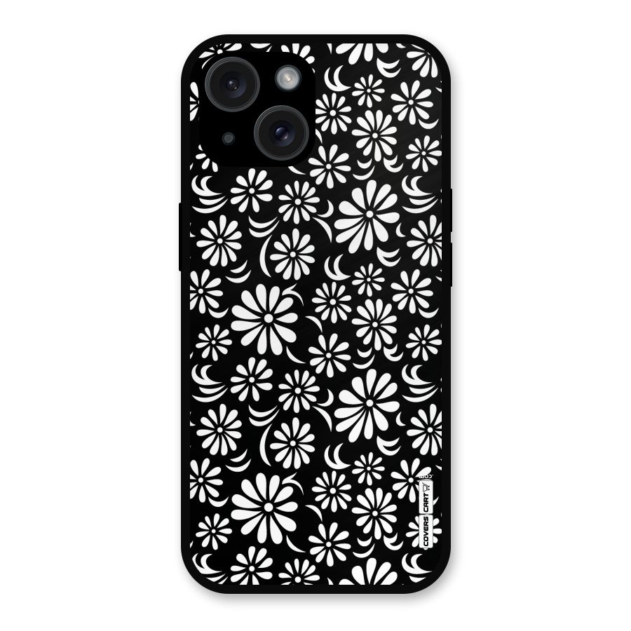 Sea Shell Abstract Art Metal Back Case for iPhone 15