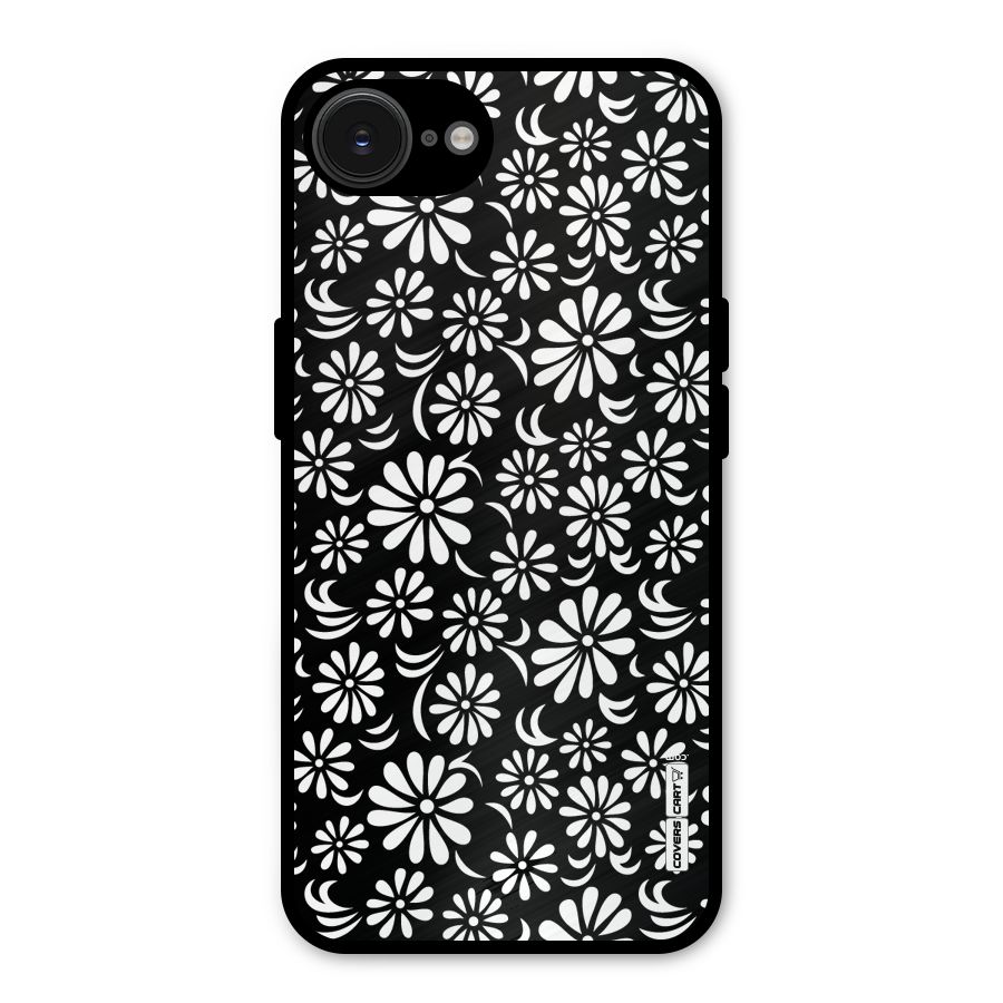 Sea Shell Abstract Art Metal Back Case for iPhone 16e