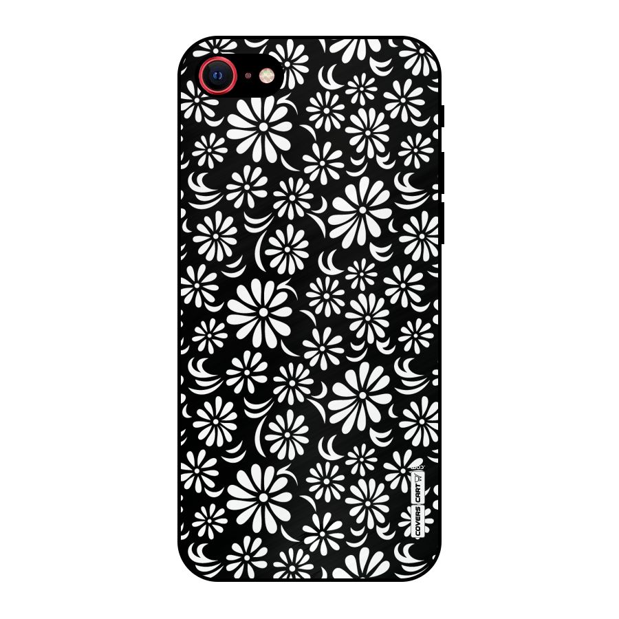 Sea Shell Abstract Art Metal Back Case for iPhone SE 2022