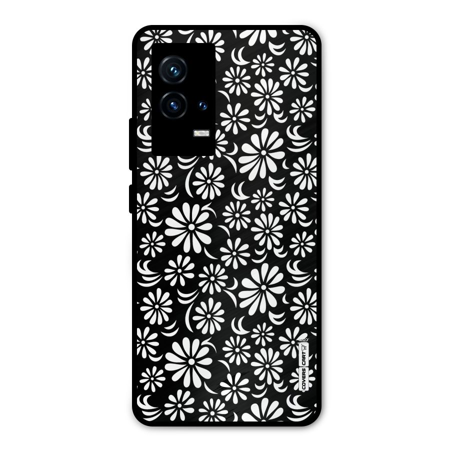 Sea Shell Abstract Art Metal Back Case for iQOO 9 5G