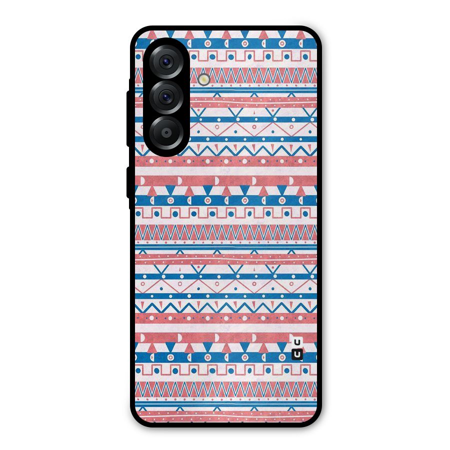 Seamless Ethnic Pattern Metal Back Case for Galaxy A36