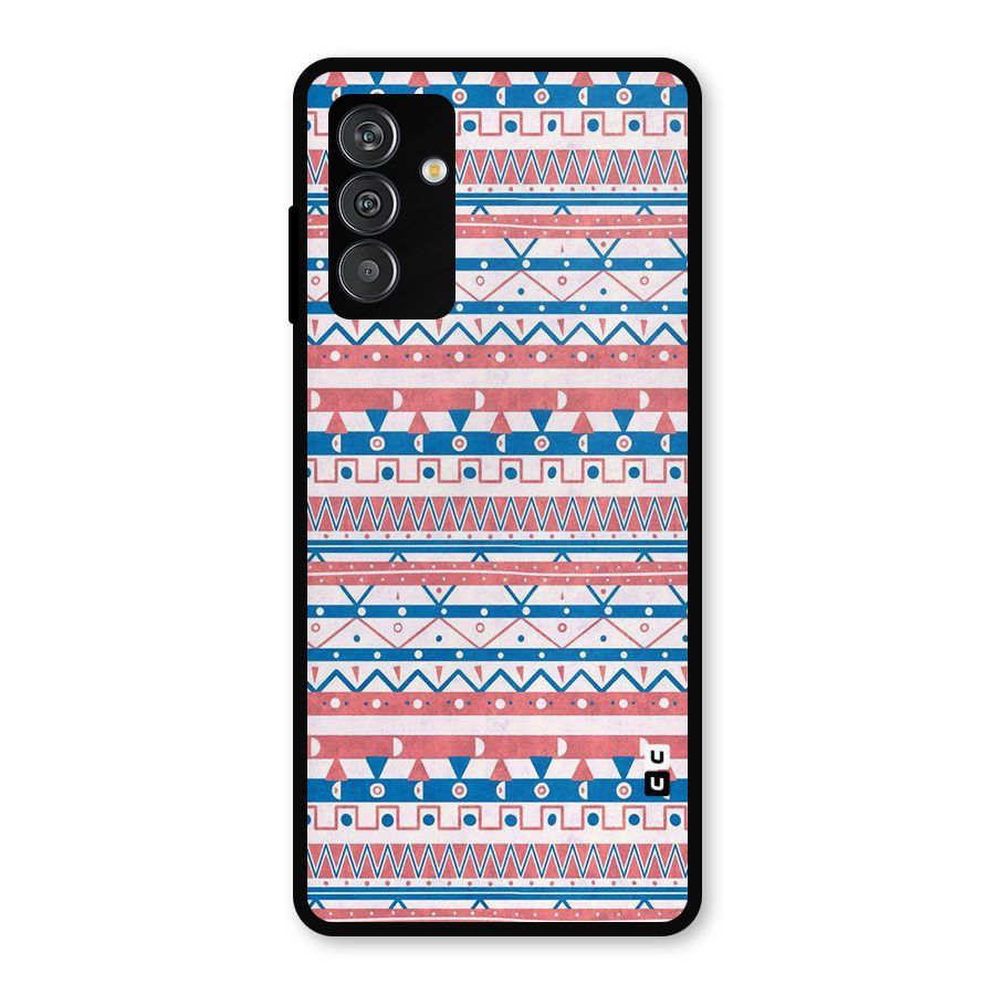 Seamless Ethnic Pattern Metal Back Case for Galaxy F13