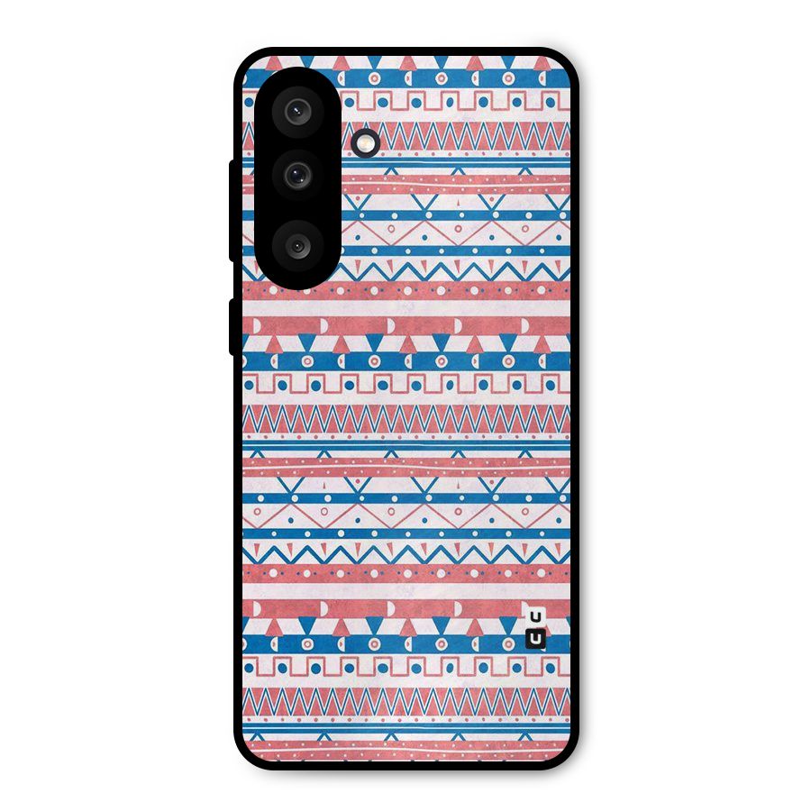 Seamless Ethnic Pattern Metal Back Case for Galaxy F56