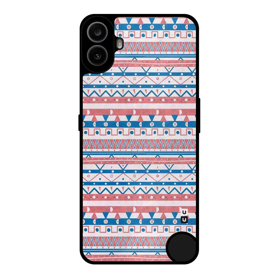 Seamless Ethnic Pattern Metal Back Case for Nothing CMF Phone 1