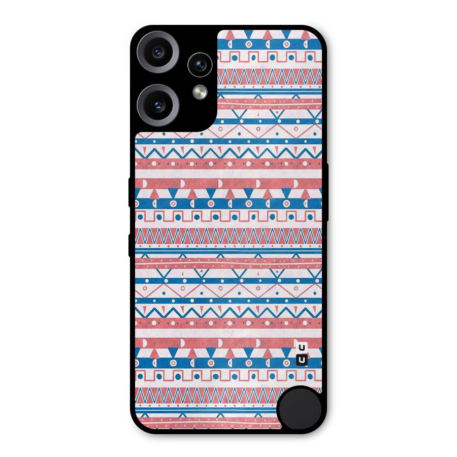 Seamless Ethnic Pattern Metal Back Case for Nothing CMF Phone 2 Pro