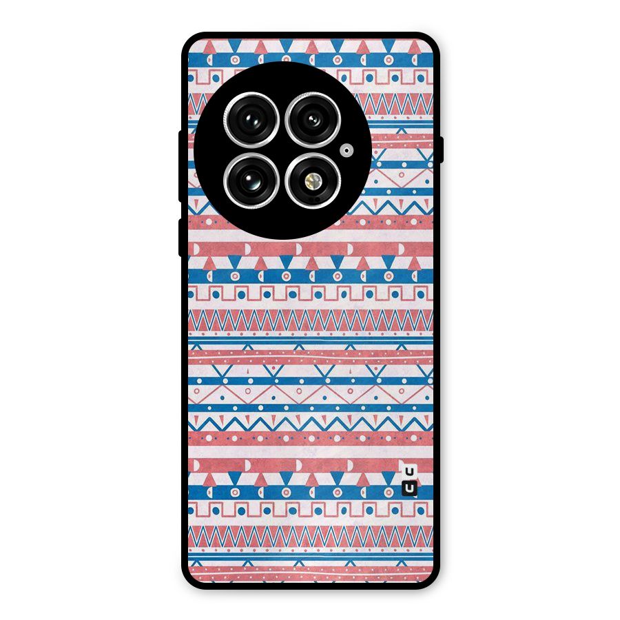 Seamless Ethnic Pattern Metal Back Case for OnePlus 13