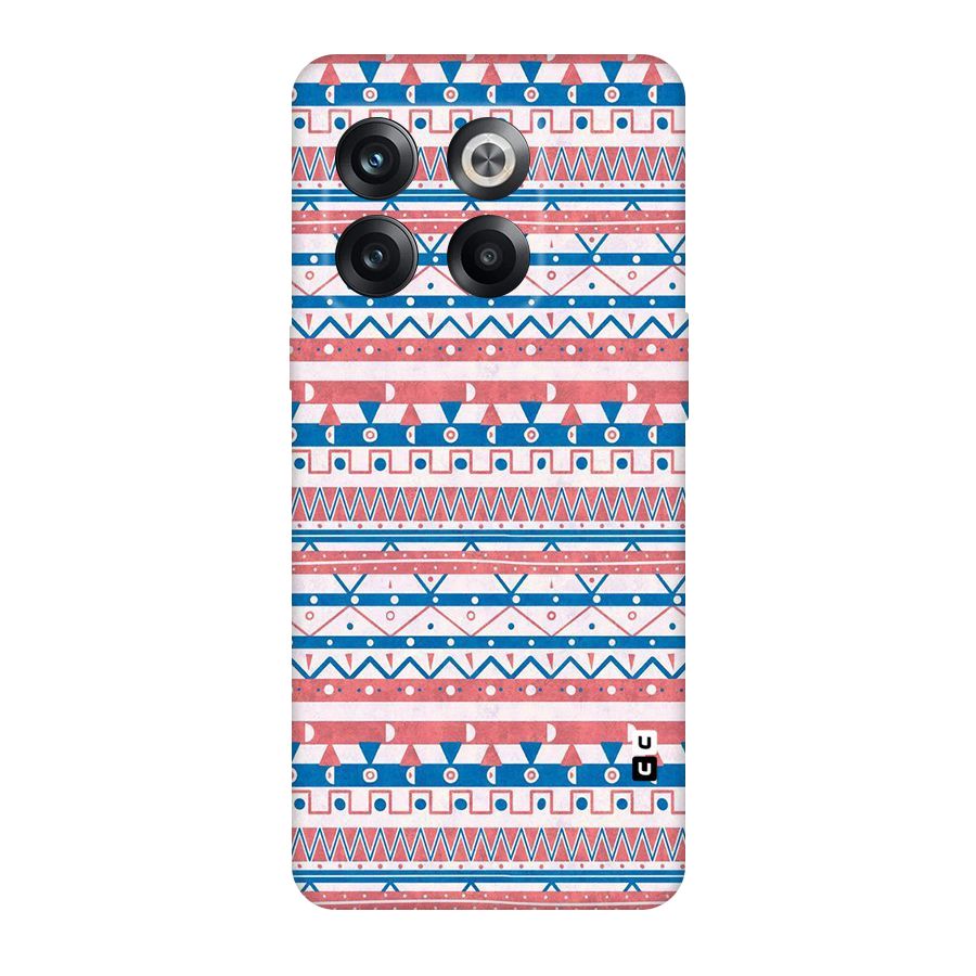 Seamless Ethnic Pattern Original Polycarbonate Back Case for OnePlus 10T