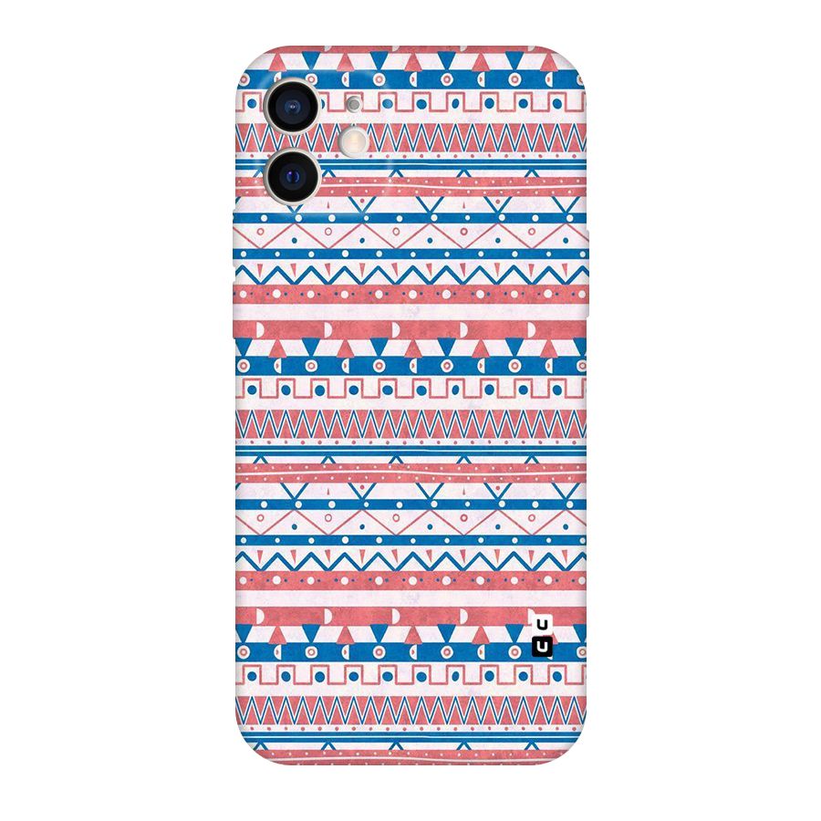 Seamless Ethnic Pattern Original Polycarbonate Back Case for iPhone 12