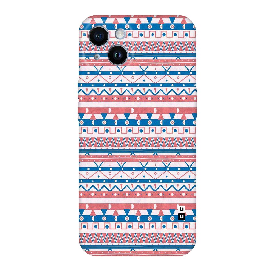 Seamless Ethnic Pattern Original Polycarbonate Back Case for iPhone 14