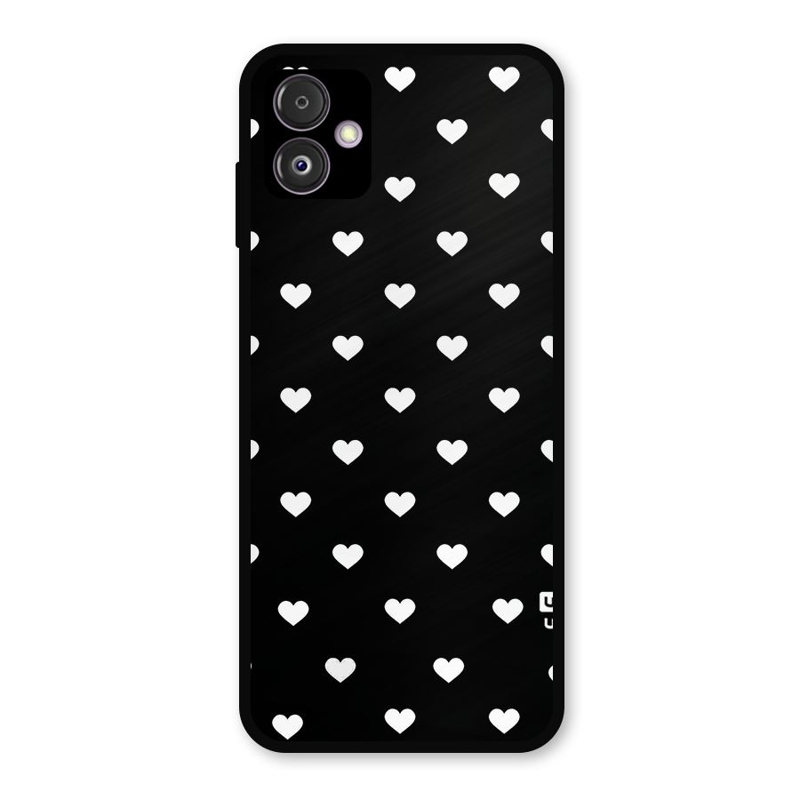Seamless Hearts Pattern Metal Back Case for Galaxy F14
