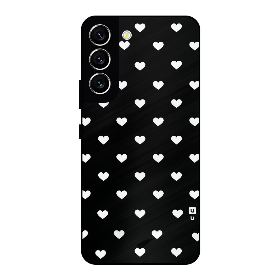 Seamless Hearts Pattern Metal Back Case for Galaxy S22 5G