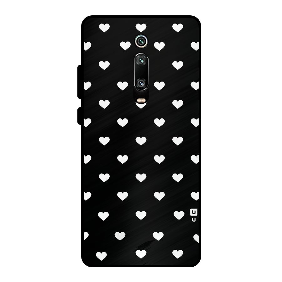 Seamless Hearts Pattern Metal Back Case for Redmi K20