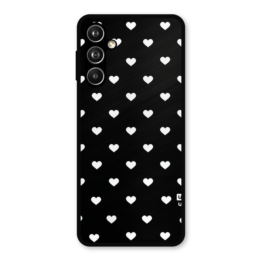 Seamless Hearts Pattern Metal Back Case for Samsung Galaxy M54