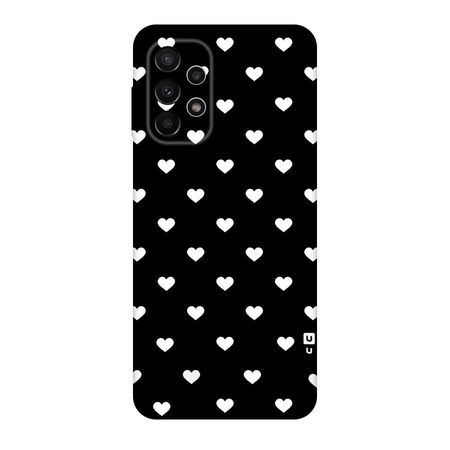 Seamless Hearts Pattern Original Polycarbonate Back Case for Galaxy A23