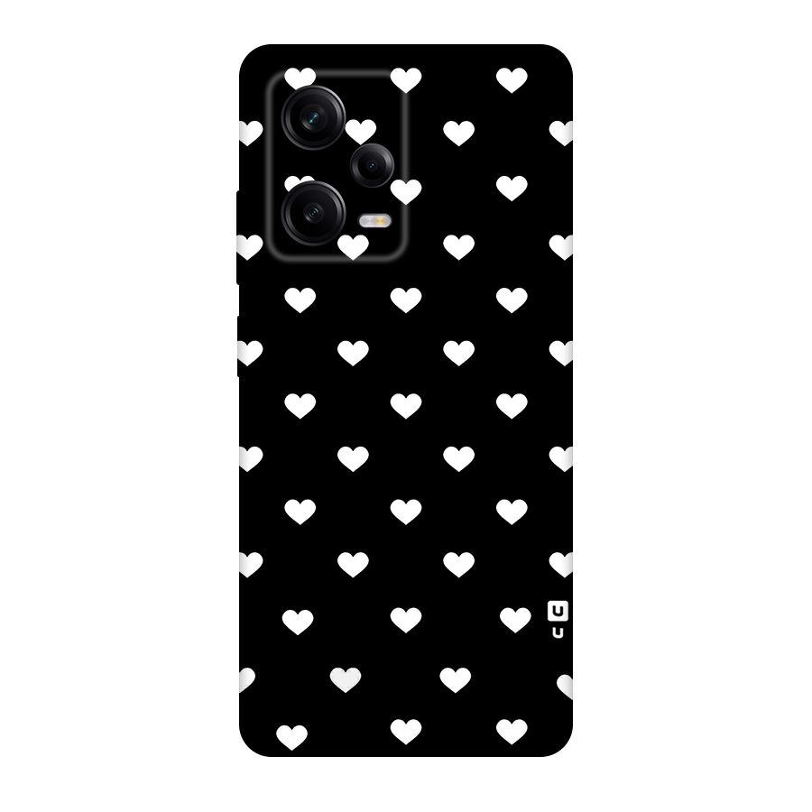 Seamless Hearts Pattern Original Polycarbonate Back Case for Redmi Note 12 Pro