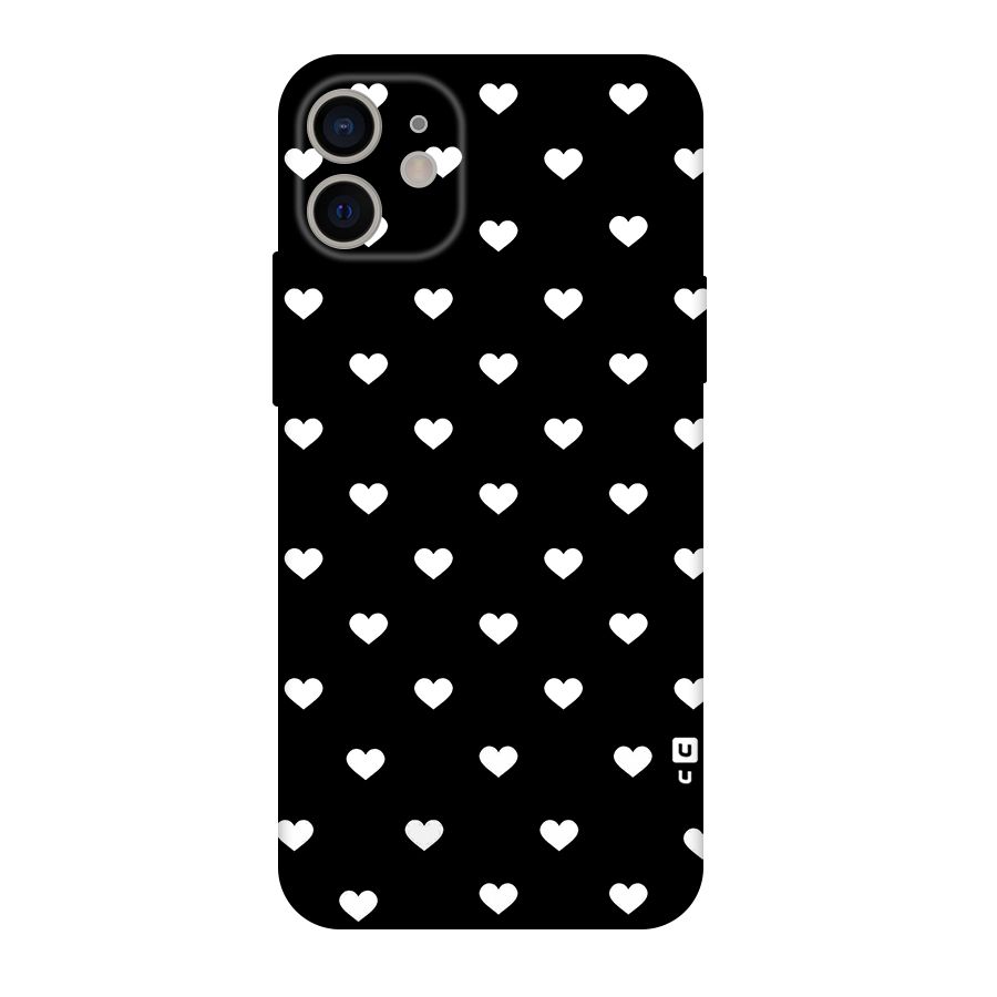 Seamless Hearts Pattern Original Polycarbonate Back Case for iPhone 11