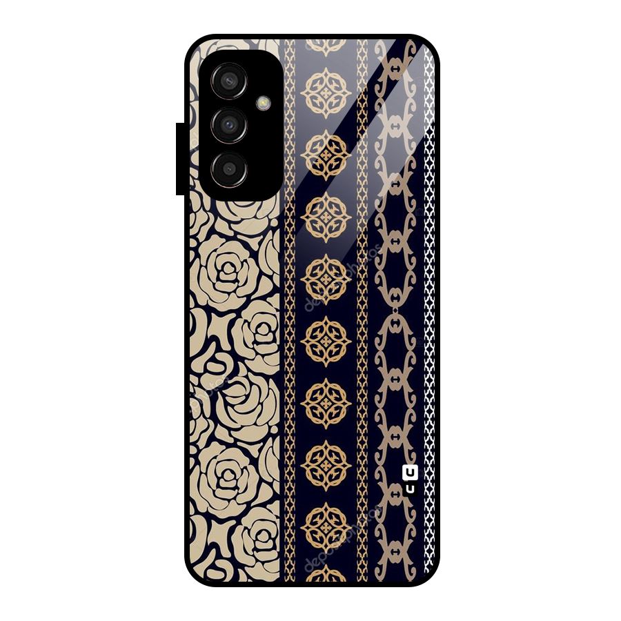 Seamless Pattern Glass Back Case for Galaxy F13