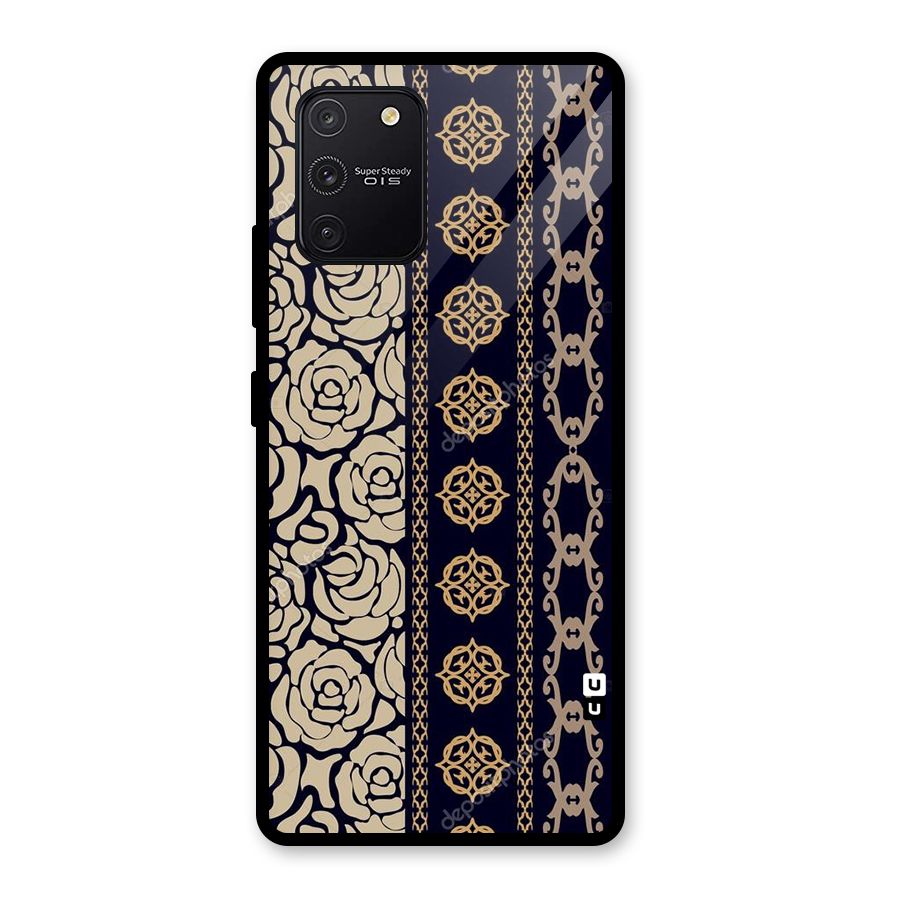 Seamless Pattern Glass Back Case for Galaxy S10 Lite