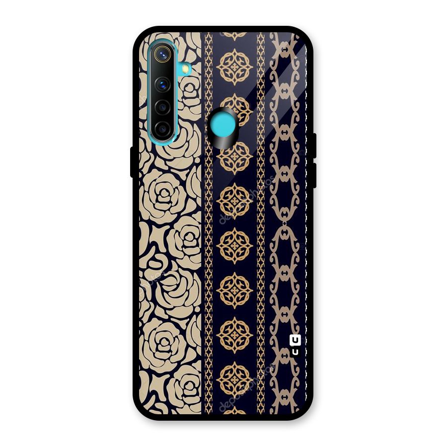 Seamless Pattern Glass Back Case for Realme Narzo 10
