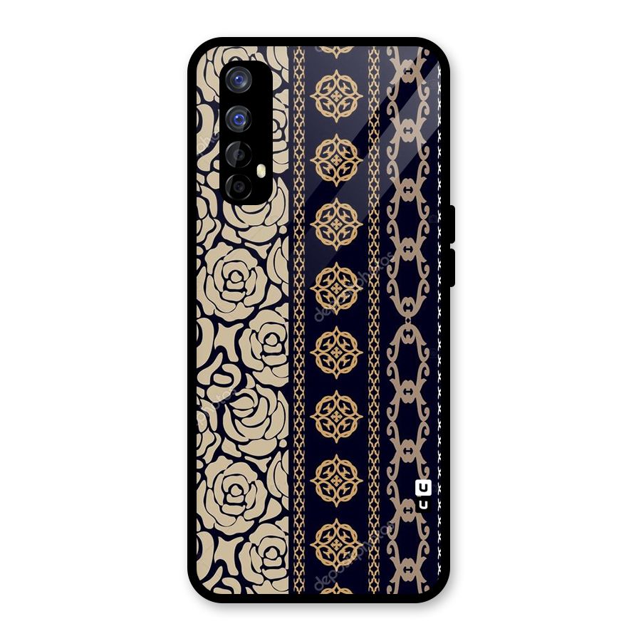 Seamless Pattern Glass Back Case for Realme Narzo 20 Pro