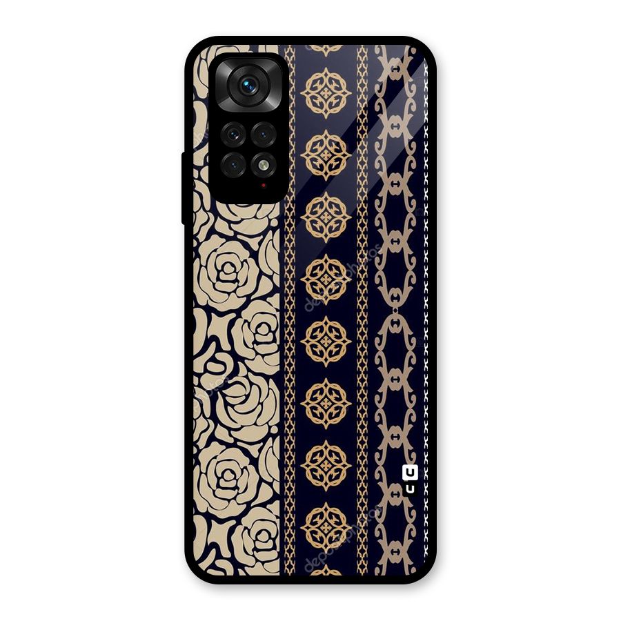 Seamless Pattern Glass Back Case for Redmi Note 11S