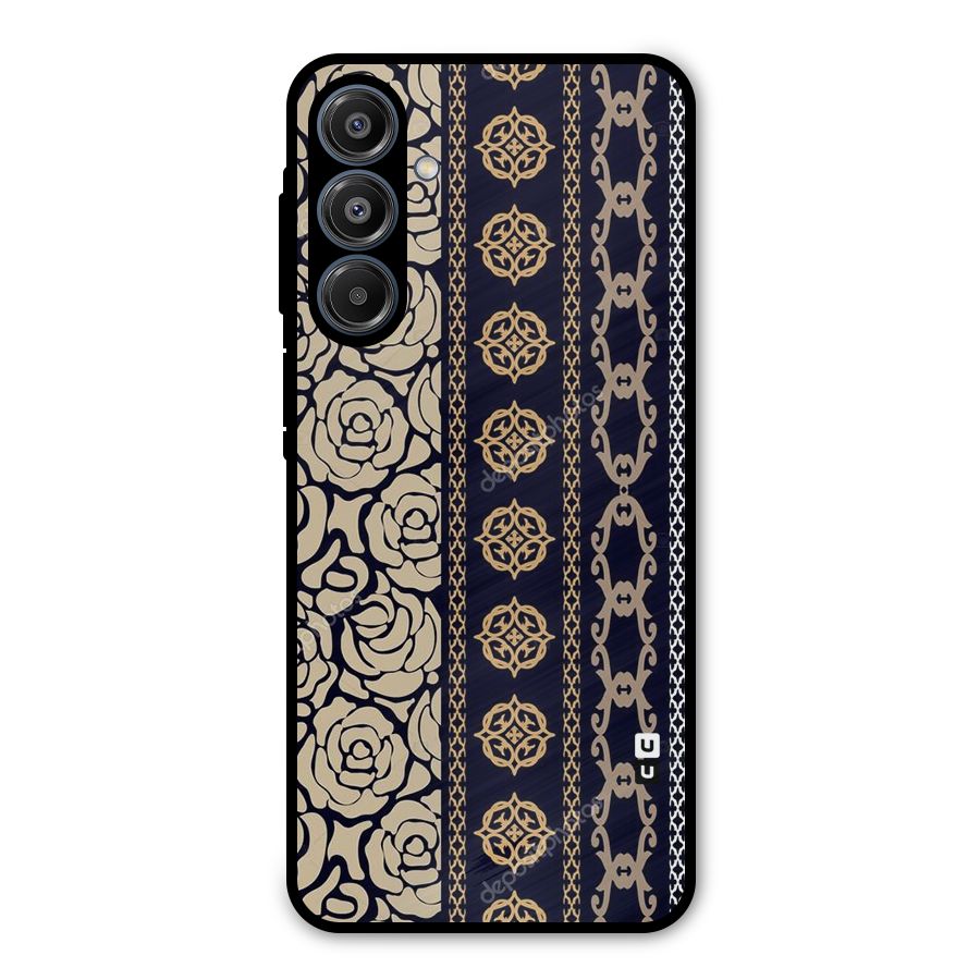 Seamless Pattern Metal Back Case for Galaxy A16 5G