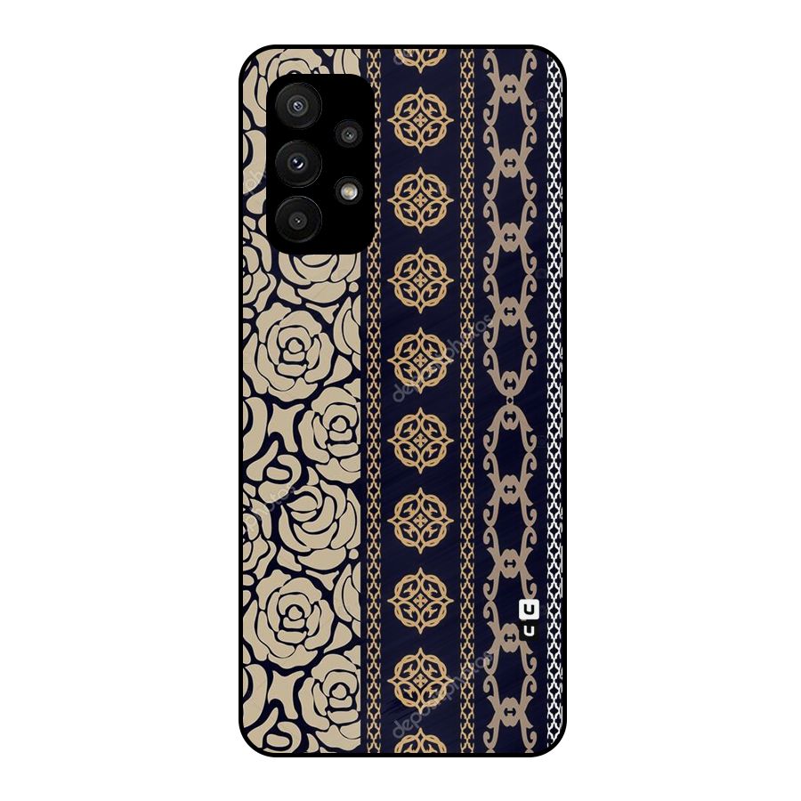 Seamless Pattern Metal Back Case for Galaxy A23