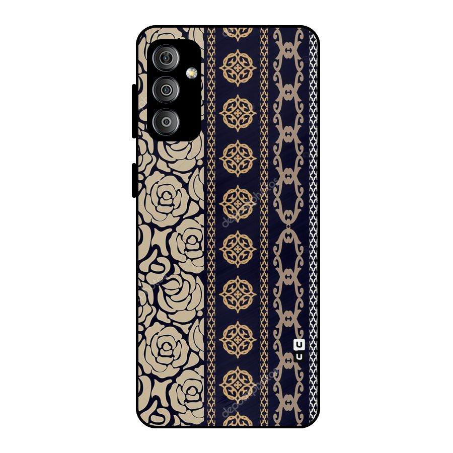 Seamless Pattern Metal Back Case for Galaxy F23