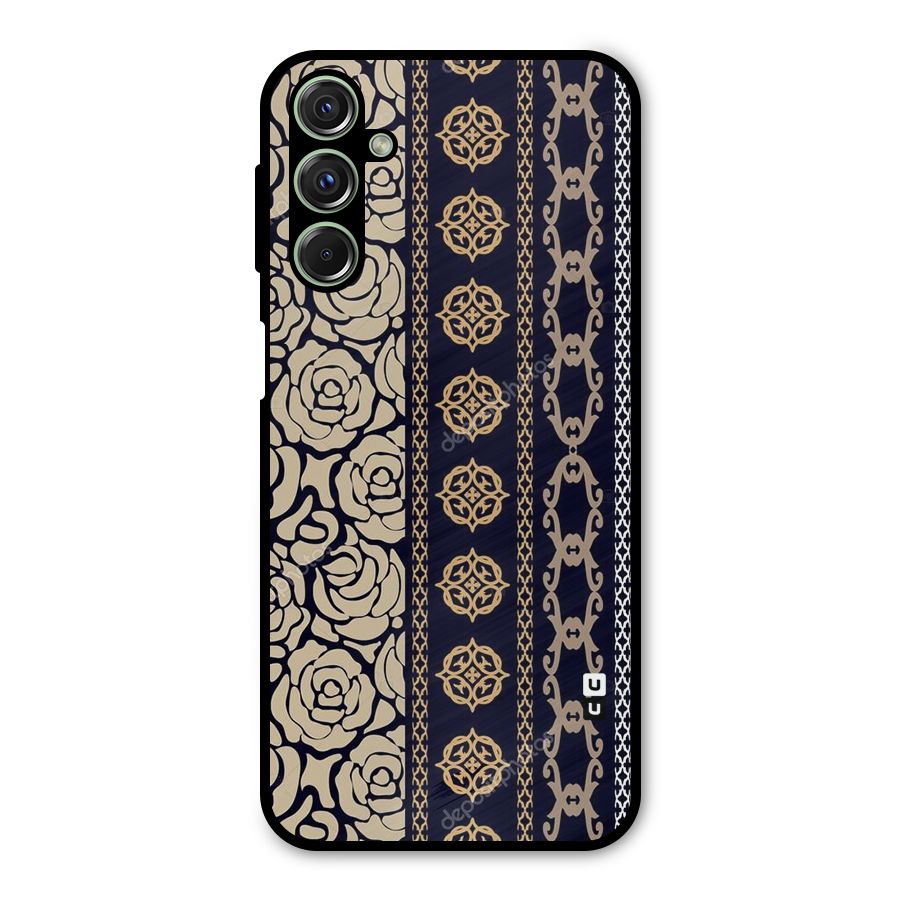 Seamless Pattern Metal Back Case for Galaxy F34