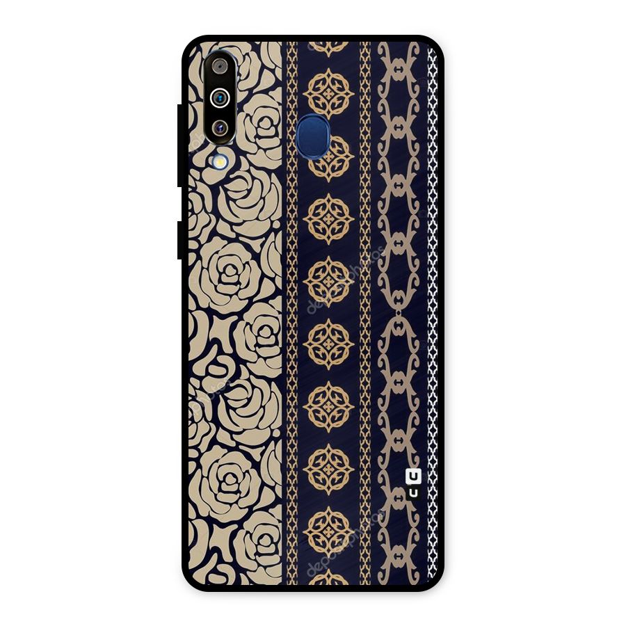 Seamless Pattern Metal Back Case for Galaxy M30