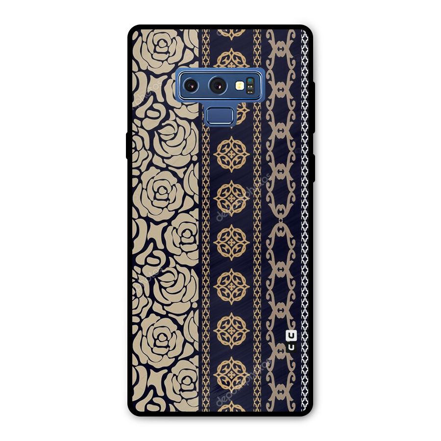 Seamless Pattern Metal Back Case for Galaxy Note 9