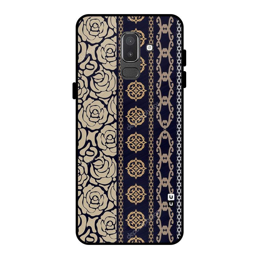 Seamless Pattern Metal Back Case for Galaxy On8 (2018)