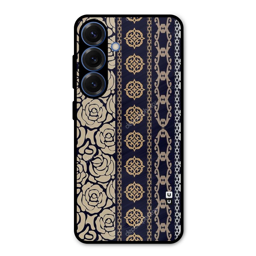 Seamless Pattern Metal Back Case for Galaxy S25