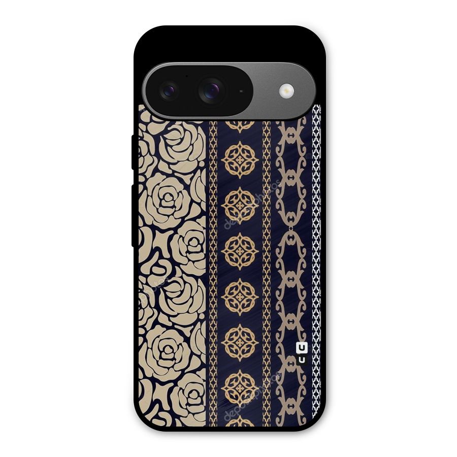 Seamless Pattern Metal Back Case for Google Pixel 9
