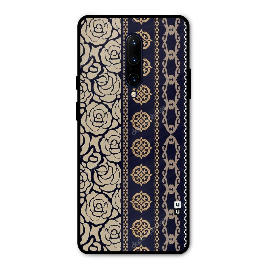 Seamless Pattern Metal Back Case for OnePlus 7 Pro