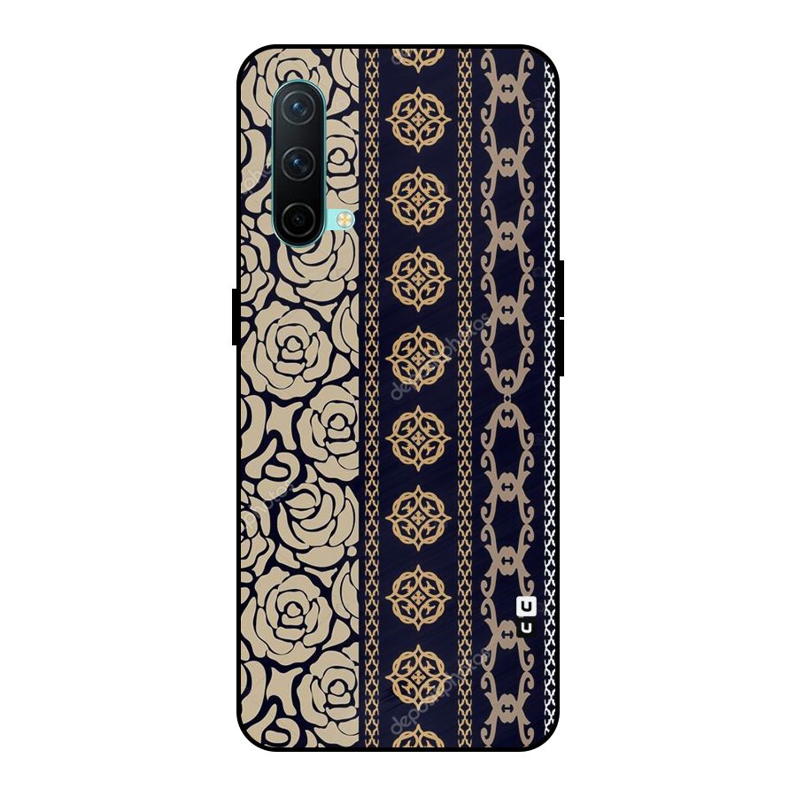 Seamless Pattern Metal Back Case for OnePlus Nord CE 5G