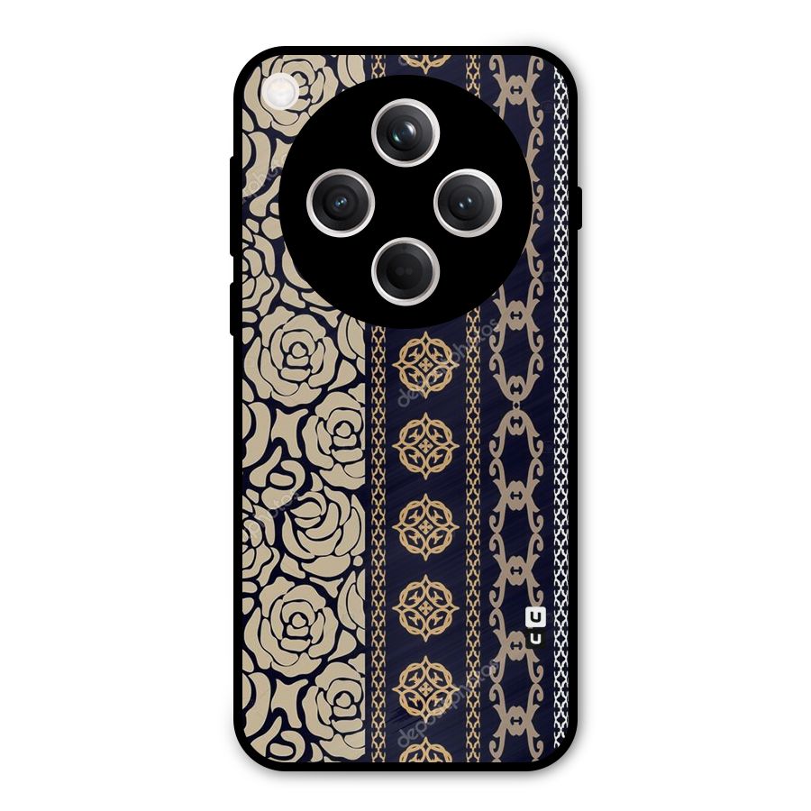 Seamless Pattern Metal Back Case for Oppo Find X8