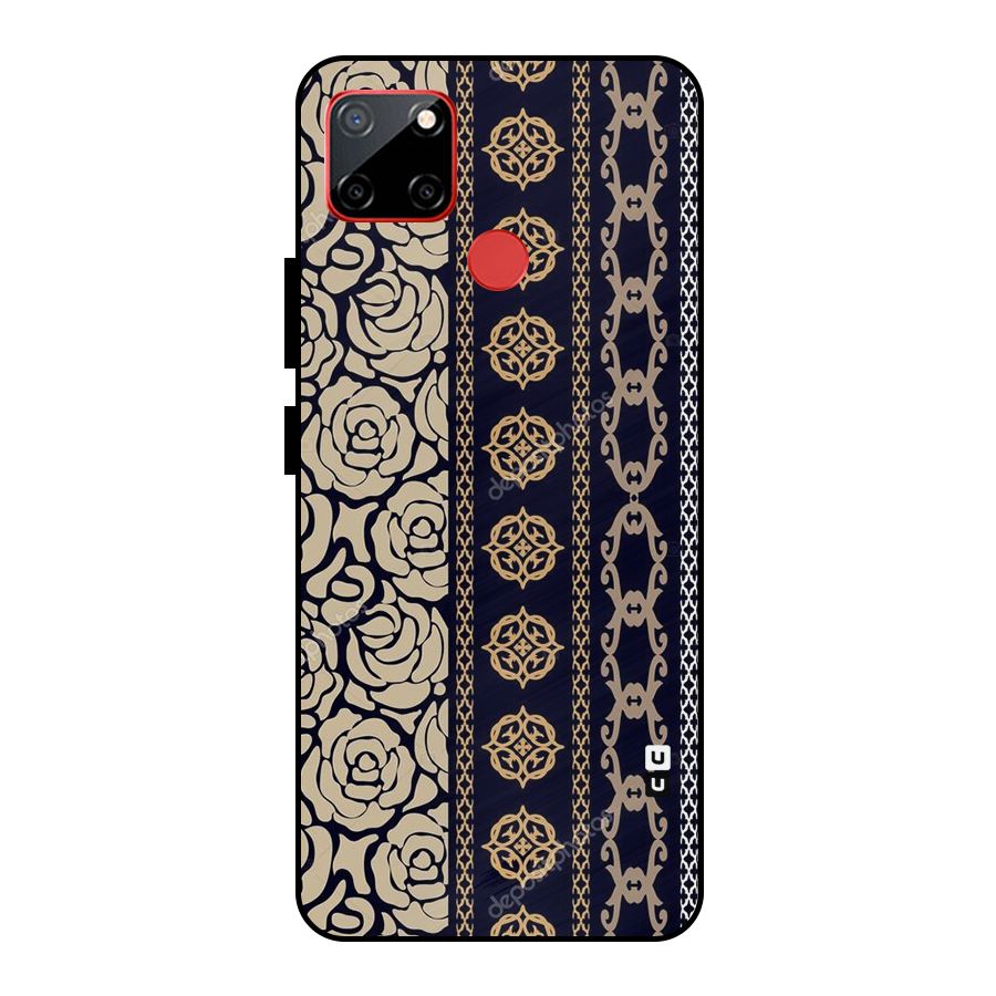 Seamless Pattern Metal Back Case for Realme C12