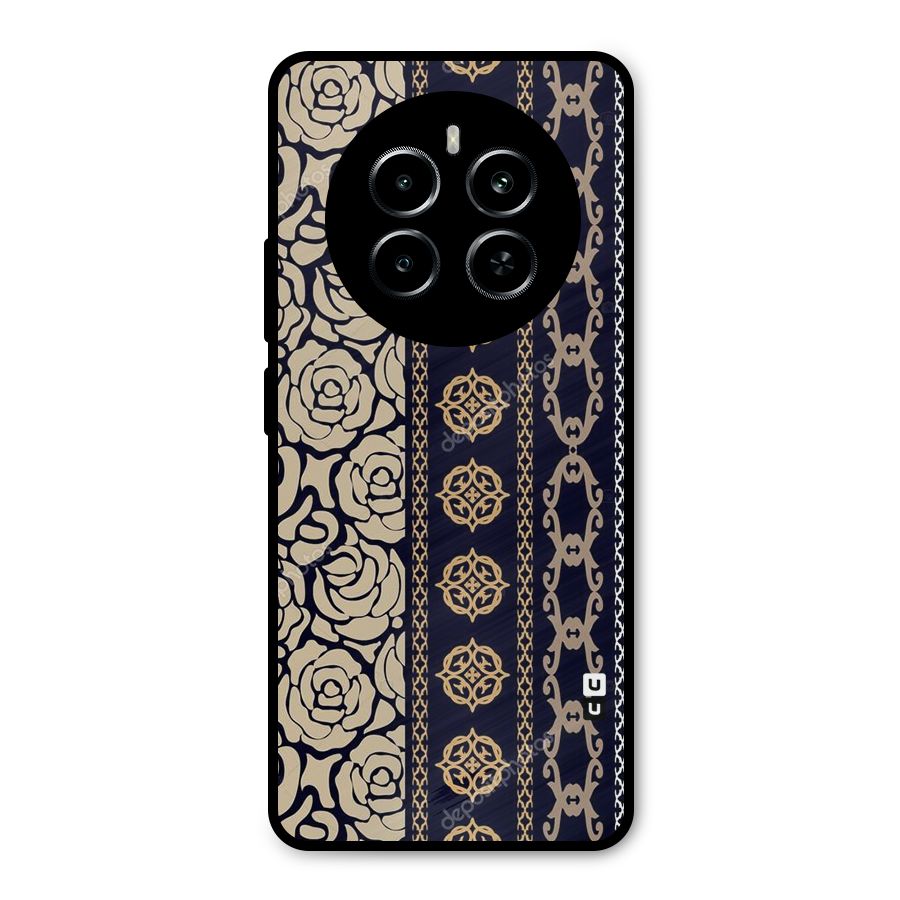 Seamless Pattern Metal Back Case for Realme P1